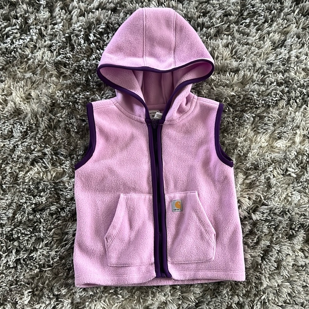 Toddler fleece vest